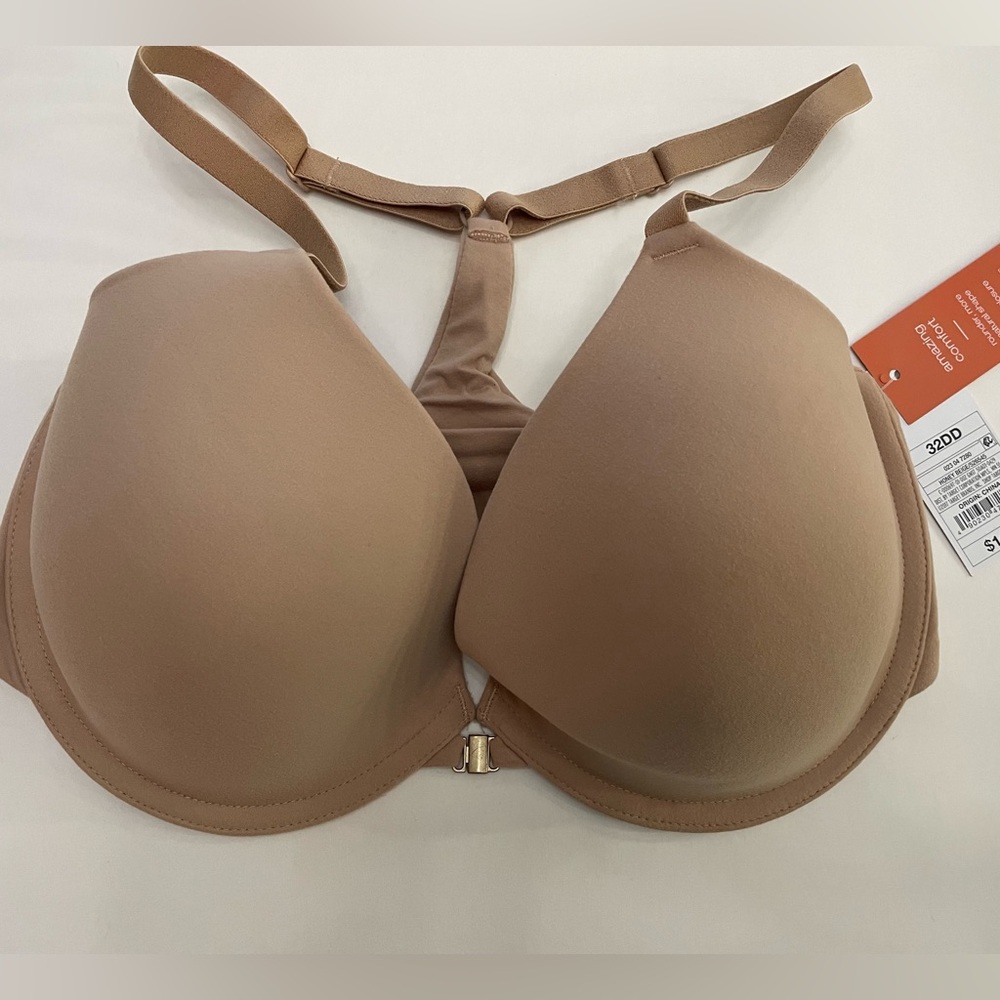 3/$20 32DD Gilligan & O’malley Beige Everyday Racerback bra